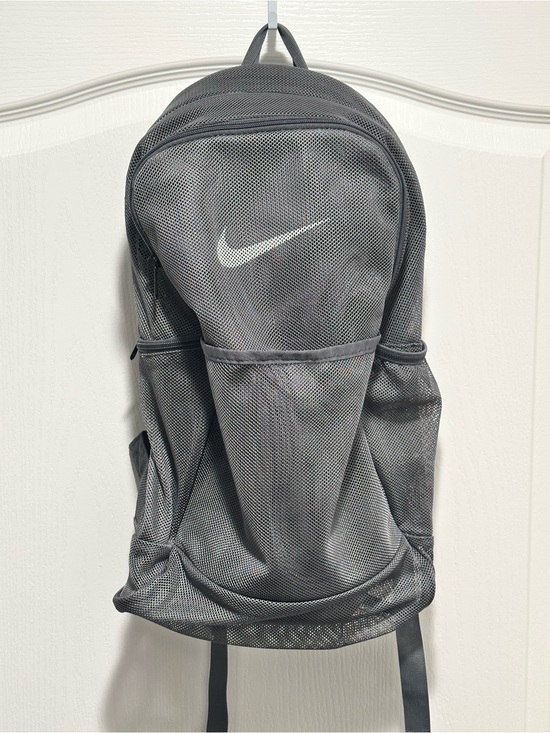 gray nike backpack mesh Nike Gray Mesh Backpack